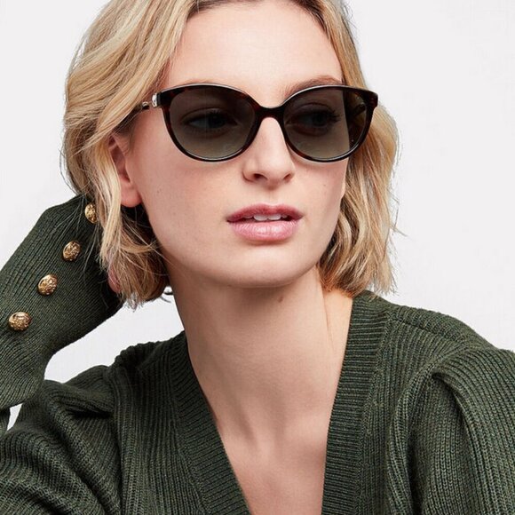 Fendi ff0373 ff 0373 OT709 Plum Gradient Lens Cat Eye